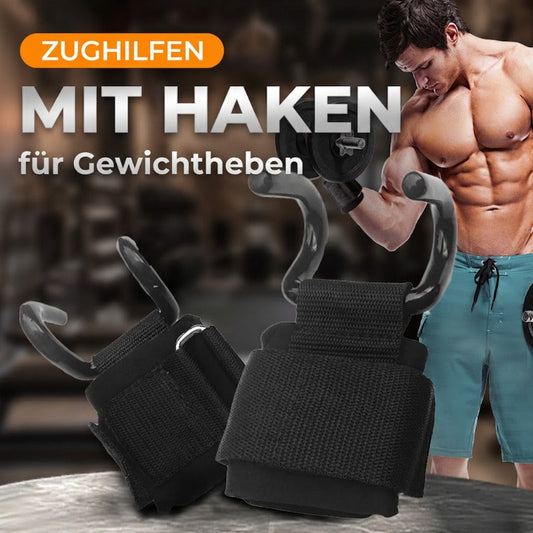 Polsbanden met griphaken voor krachttraining – productafbeelding