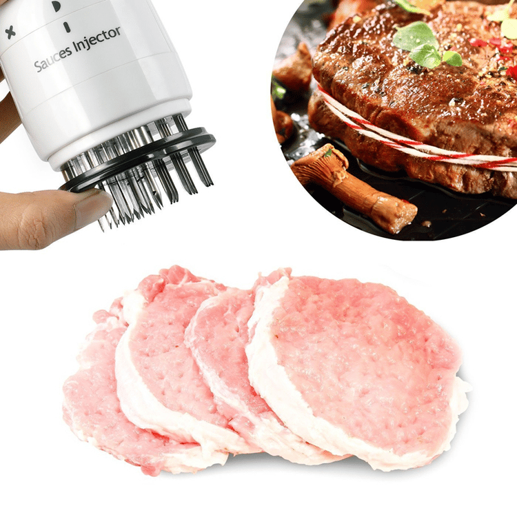 Vleesvermalser met marinade-injector – productafbeelding