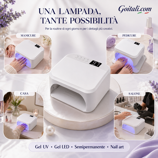 Automatische UV-ledlamp voor Nagels – productafbeelding