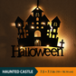 🎃 LED-silhouetwandversieringen voor Halloween op batterije