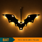 🎃 LED-silhouetwandversieringen voor Halloween op batterije