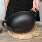 🍳🔥 Dikke, ongecoate ijzeren pan – 50% KORTING! Robuust, hittebestendig, duurzaam – perfect voor het op hoge temperatuur aanbraden en gezond koken. 💪