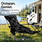 🪑 Draagbare verstelbare vouwstoel voor buiten – Licht, stevig en veelzijdig – Perfect voor tuin, camping, strand of terras – eenvoudig mee te nemen en op te zetten 🏕️✨