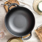 🍳🔥 Dikke, ongecoate ijzeren pan – 50% KORTING! Robuust, hittebestendig, duurzaam – perfect voor het op hoge temperatuur aanbraden en gezond koken. 💪