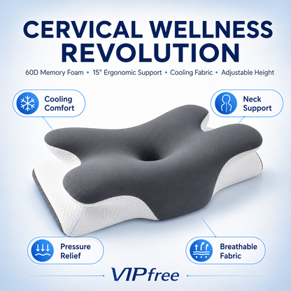 🥳 Speciale aanbieding 2026 💞 Ergonomisch nekondersteuningskussen van bamboe – Verlicht spanningen en bevordert een goede nachtrust. 💤