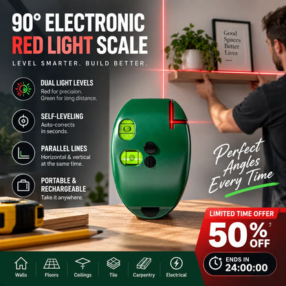 🔥90 graden haakse infraroodlaser