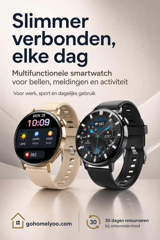 ⌚️Multifunctionele Smartwatch voor Sport en Dagelijks Gebruik