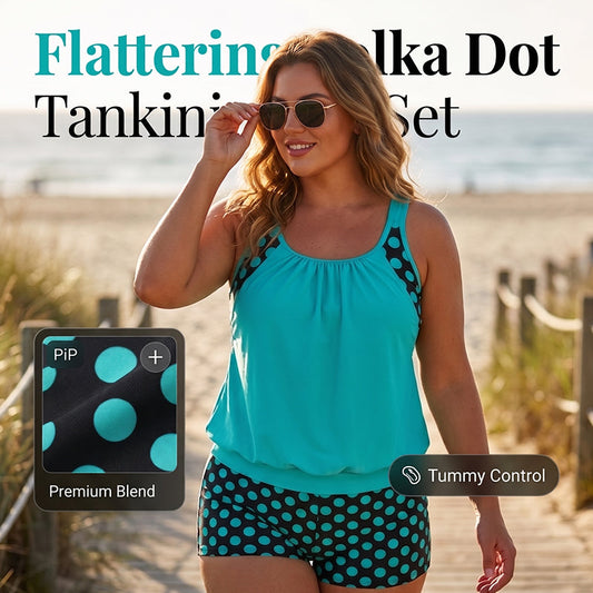 🏖️ Hete zomer – 50% KORTING 👙 Tweedelige bikiniset voor dames met stippen