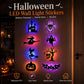 🎃 LED-silhouetwandversieringen voor Halloween op batterije