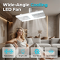 💡 LIMITED-TIME 50% OFF! ✨ 2-in-1 LED Ceiling Fan Light – Dual Cooling, Ultra Bright, Tool-Free Install 🌀