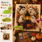 🔥 Laatste dag 60% korting – 👻✨ Halloween Parelkunst DIY Kit – Maak van kleine parels griezelig schattige creaties