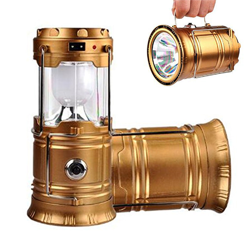 Inklapbare Solar-Kampeerlamp – productafbeelding