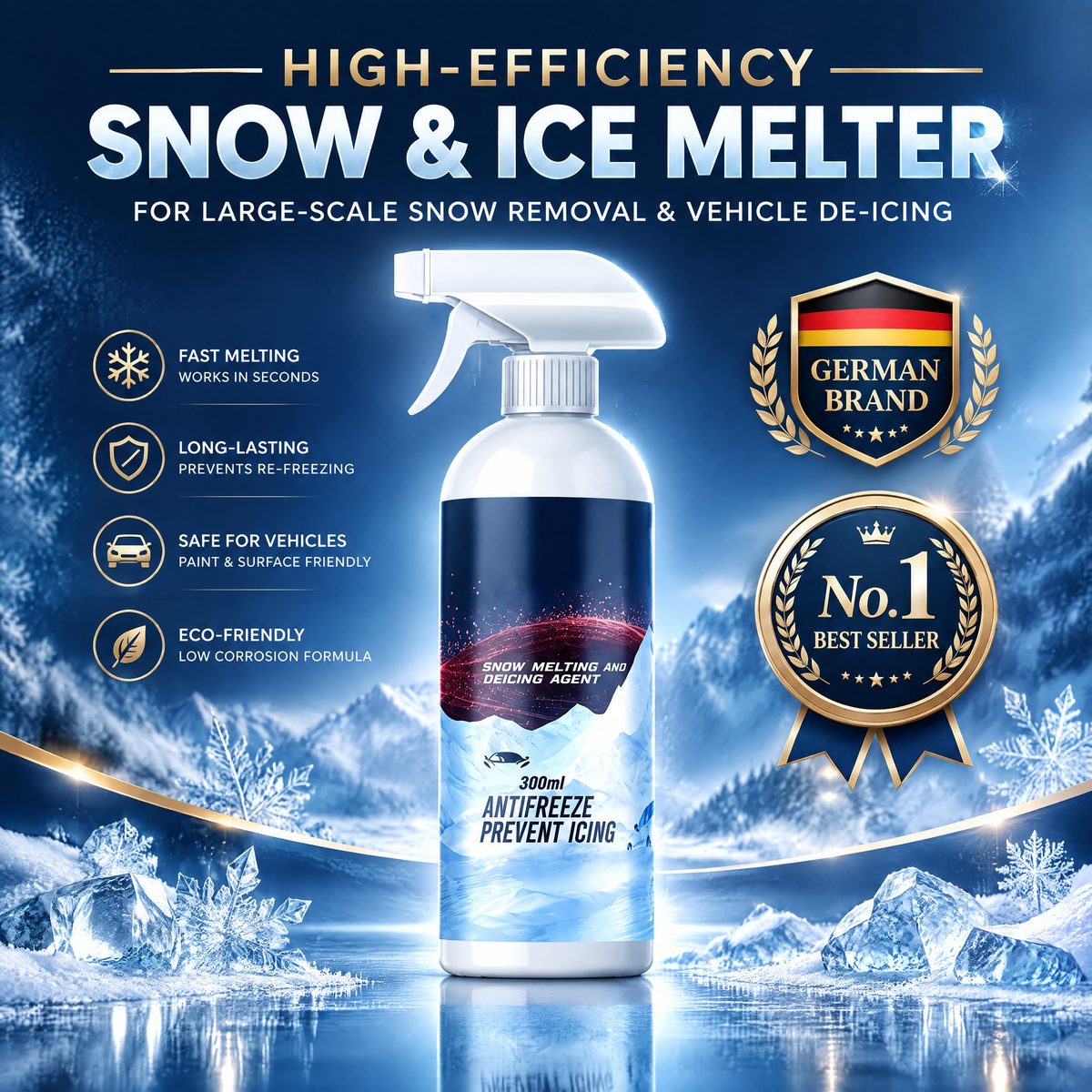Ontdooimiddel voor Sneeuw en IJs – productafbeelding