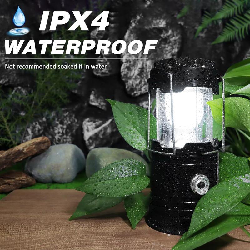 Inklapbare Solar-Kampeerlamp – productafbeelding