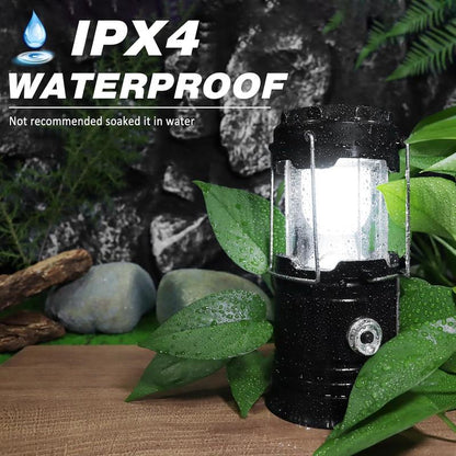 Inklapbare Solar-Kampeerlamp – productafbeelding