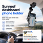 Verstelbare telefoonhouder voor in de auto – productafbeelding