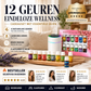🔥Nu tijdelijk 50% korting!🎁🌺De frisse geur geeft je een goed humeur!🌷Set van 12 in water oplosbare etherische olië