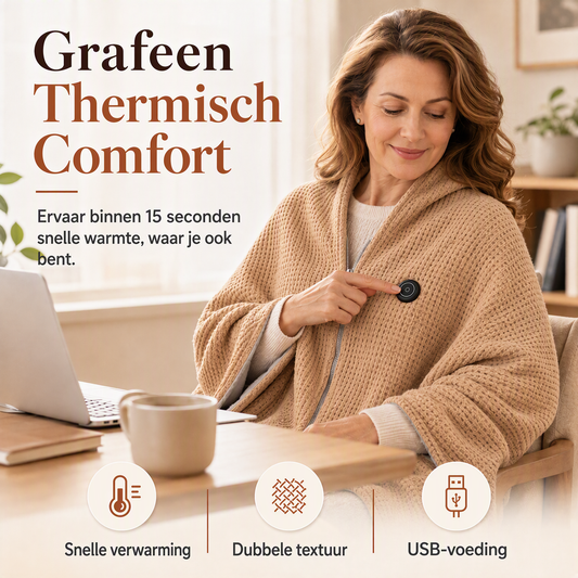 🔥 Oplaadbare Elektrische Warmtedeken en Sjaal