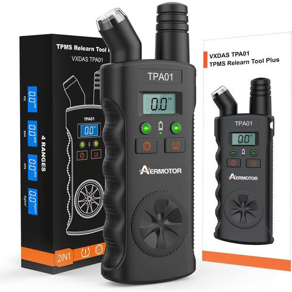 TPMS-Inleertool met Bandenspanningsmeter – productafbeelding