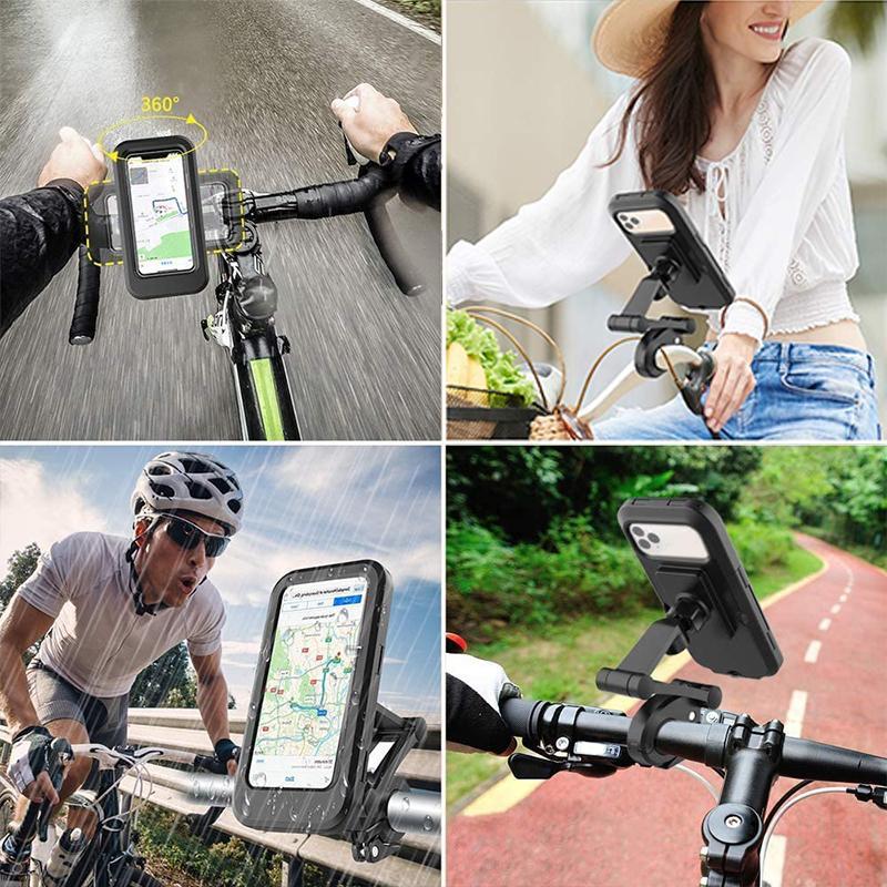 Regenbestendige Telefoonhouder voor Fiets en Motor – productafbeelding