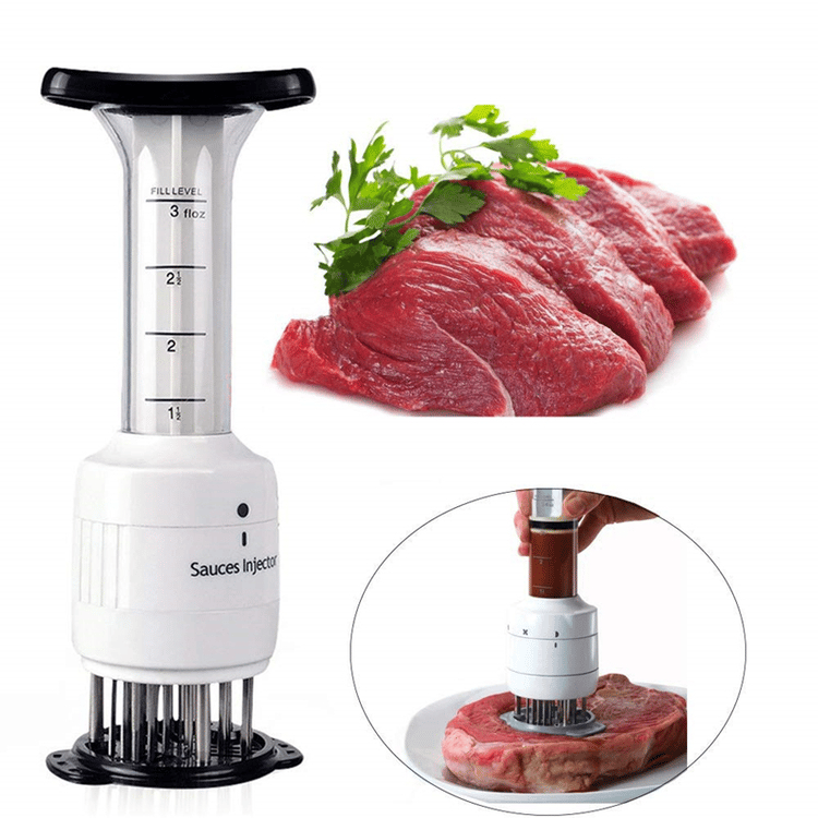Vleesvermalser met marinade-injector – productafbeelding