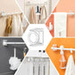 🏆Flash Sale⚡50K+ SOLD! Almost Gone-💥360° Rotating Ring Self Adhesive Rod Holder