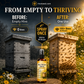 🐝 Natuurlijke bijenlokspray voor buiten