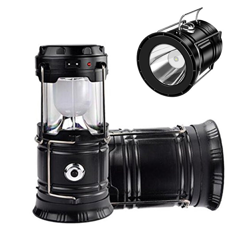 Inklapbare Solar-Kampeerlamp – productafbeelding