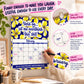 Humoristische 2027-Wandkalender – productafbeelding