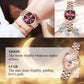 🌙 Elegant dameshorloge met maan- en sterrendetails