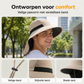 🧢☀️ Hoed met brede rand, UPF 50+ bescherming en nekbeschermer 🛡️