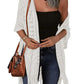 🔥 TIJDELIJKE AANBIEDING: Slechts € 24.99!!😍 Oversized gebreid vest voor dames – Lichtgewicht gehaakt kimono-vest met kwastjes voor de lente en zomer 🌸