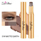 🎨 3-in-1 oogschaduwstift met drie kleurzones