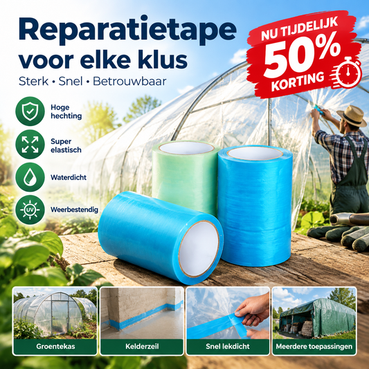 Weerbestendige reparatietape voor kassen – productafbeelding