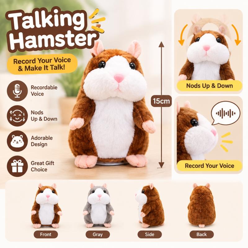 Pratende Hamsterknuffel – productafbeelding