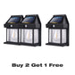Solar-Wandlamp met Bewegingssensor – productafbeelding