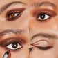 🎁Laatste dag: 1 kopen, 1 gratis🔥-✨Waterdichte eyeliner die 1440 minuten blijft zitten