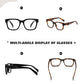 👓Retro vierkante bril met blauwlichtfilte 🚀 Koop 1 stuk en krijg er 1 van een ander model gratis bij