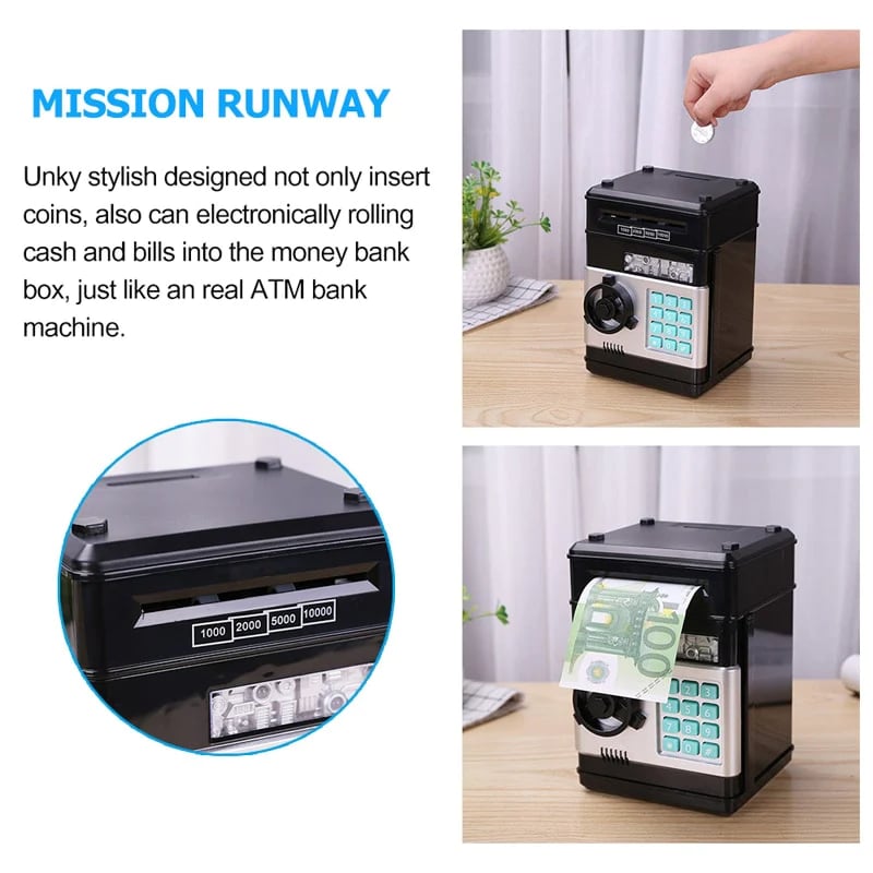 Mini-ATM-Spaarpot voor Kinderen – productafbeelding