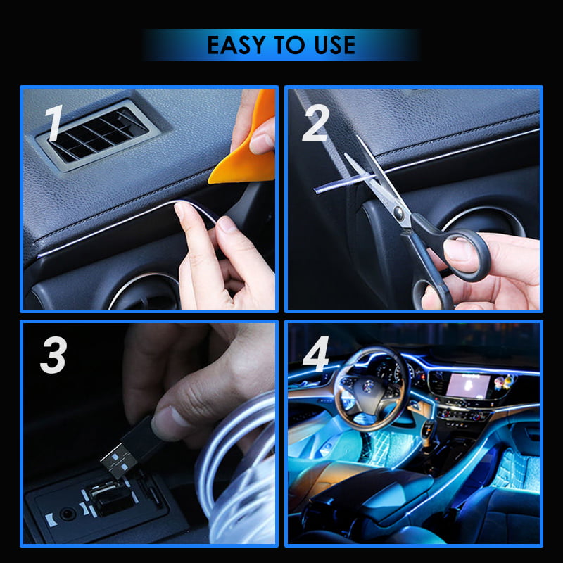 Sfeerverlichting voor Auto-interieur – productafbeelding