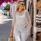 🏆 Last Day Special Price €15.99! 💐Summer Metallic Crochet Cover-Up – Lightweight, Flowy & Effortlessly Stylish summer outfit