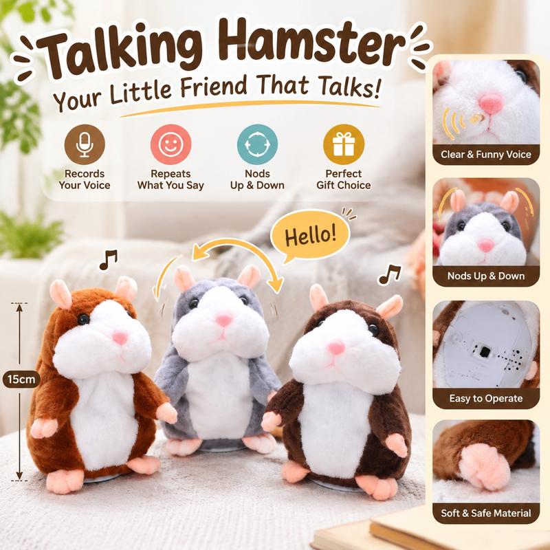 Pratende Hamsterknuffel – productafbeelding
