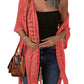 🔥 TIJDELIJKE AANBIEDING: Slechts € 24.99!!😍 Oversized gebreid vest voor dames – Lichtgewicht gehaakt kimono-vest met kwastjes voor de lente en zomer 🌸