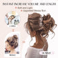 💗LAATSTE DAG - 2 VOOR DE PRIJS VAN 1 + GRATIS CADEAU!!💗Scrunchie-extensions voor een rommelige krullende kno
