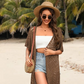 🔥 TIJDELIJKE AANBIEDING: Slechts € 24.99!!😍 Oversized gebreid vest voor dames – Lichtgewicht gehaakt kimono-vest met kwastjes voor de lente en zomer 🌸