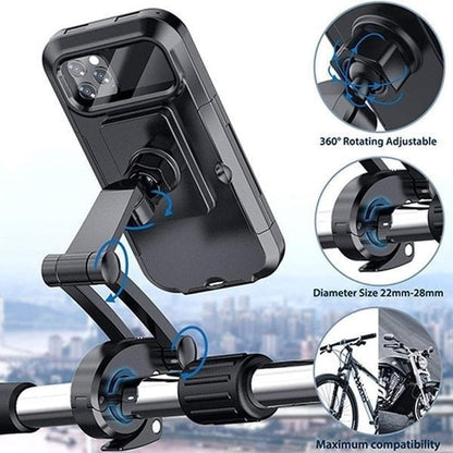 Regenbestendige Telefoonhouder voor Fiets en Motor – productafbeelding