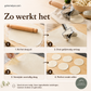 🥟 RVS deegsnijder voor ronde dumplingvellen