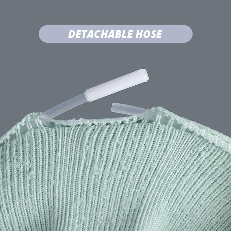 Gebreide Toiletbrilhoes met Handgreep – productafbeelding