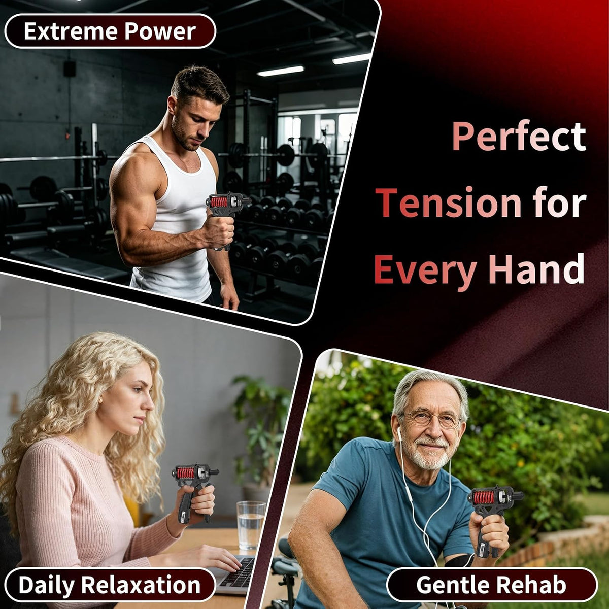 Verstelbare Handtrainer met Teller – productafbeelding