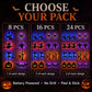 🎃 LED-silhouetwandversieringen voor Halloween op batterije